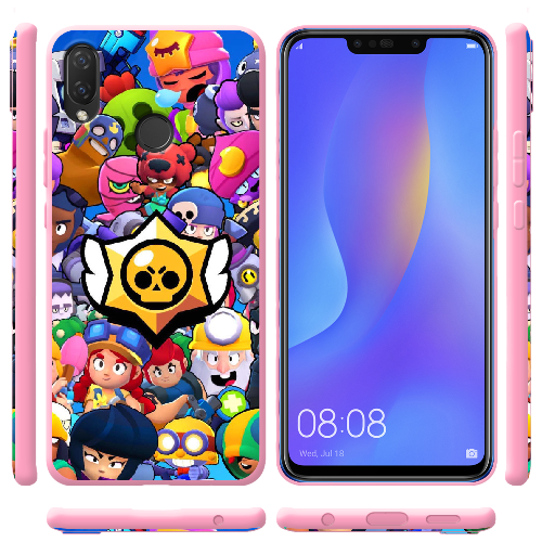 Чехол BoxFace Huawei P Smart Plus Brawl Stars