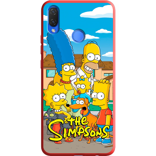 Чехол BoxFace Huawei P Smart Plus the simpsons