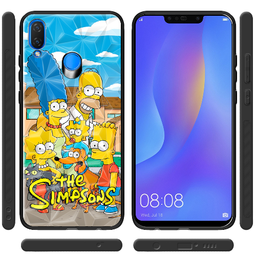 Чехол BoxFace Huawei P Smart Plus the simpsons