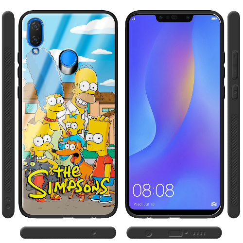 Чехол BoxFace Huawei P Smart Plus the simpsons