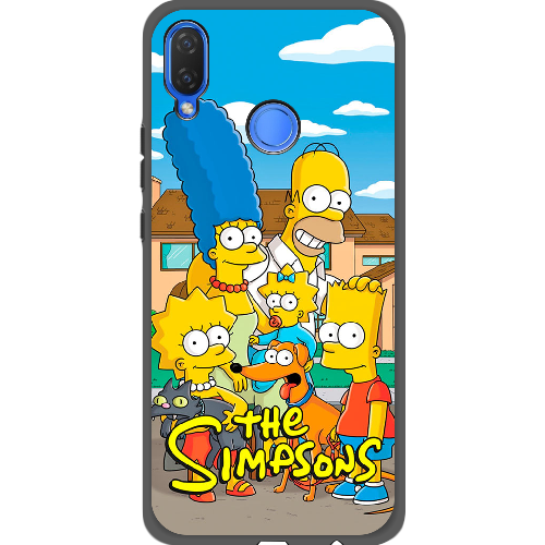 Чехол BoxFace Huawei P Smart Plus the simpsons