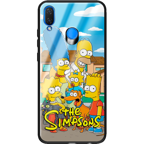 Чехол BoxFace Huawei P Smart Plus the simpsons