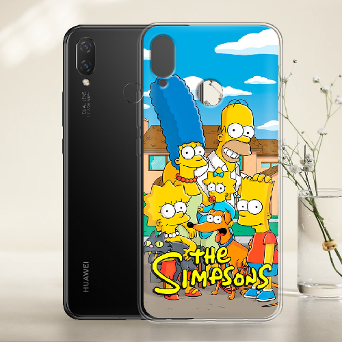 Чехол BoxFace Huawei P Smart Plus the simpsons