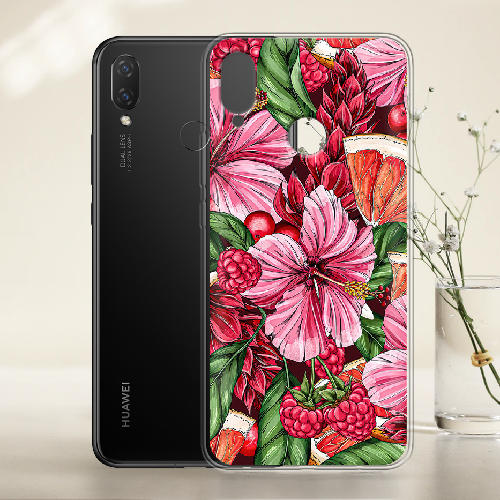 Чехол BoxFace Huawei P Smart Plus Tropical Flowers