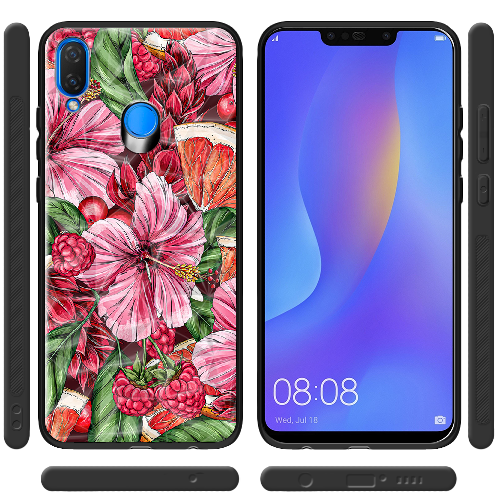 Чехол BoxFace Huawei P Smart Plus Tropical Flowers