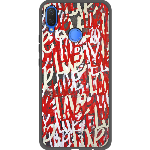 Чехол BoxFace Huawei P Smart Plus Love Graffiti