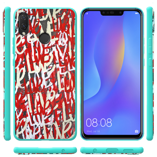 Чехол BoxFace Huawei P Smart Plus Love Graffiti