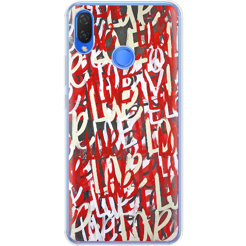 Чехол BoxFace Huawei P Smart Plus Love Graffiti