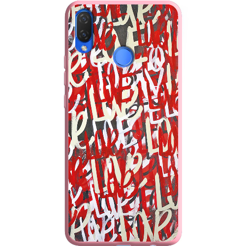 Чехол BoxFace Huawei P Smart Plus Love Graffiti