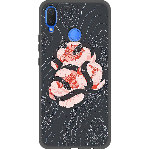 Чехол BoxFace Huawei P Smart Plus Snake Rose