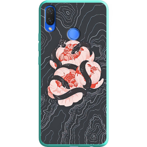 Чехол BoxFace Huawei P Smart Plus Snake Rose