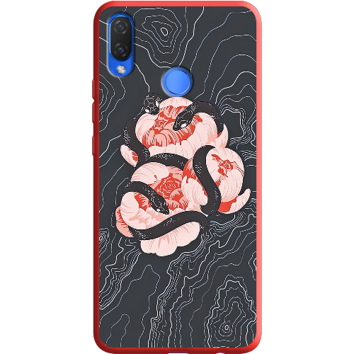 Чехол BoxFace Huawei P Smart Plus Snake Rose