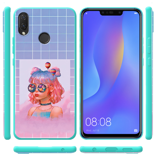 Чехол BoxFace Huawei P Smart Plus Girl in the Clouds