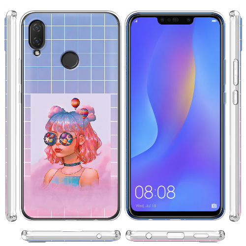 Чехол BoxFace Huawei P Smart Plus Girl in the Clouds