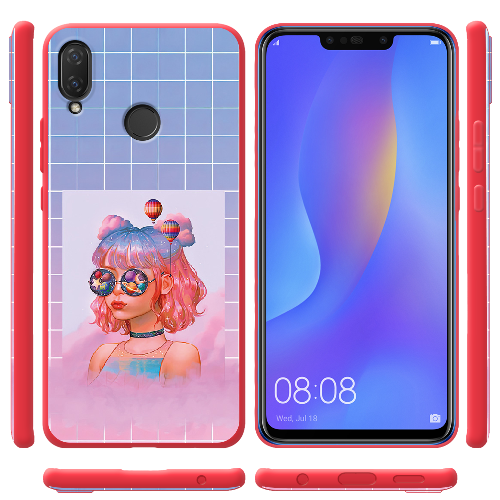 Чехол BoxFace Huawei P Smart Plus Girl in the Clouds