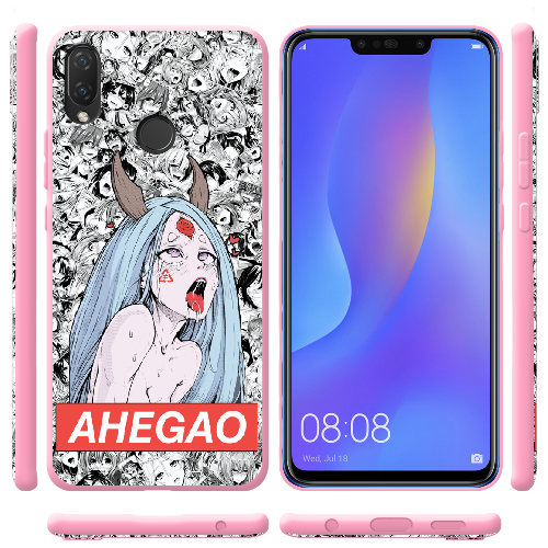 Чехол BoxFace Huawei P Smart Plus Ahegao