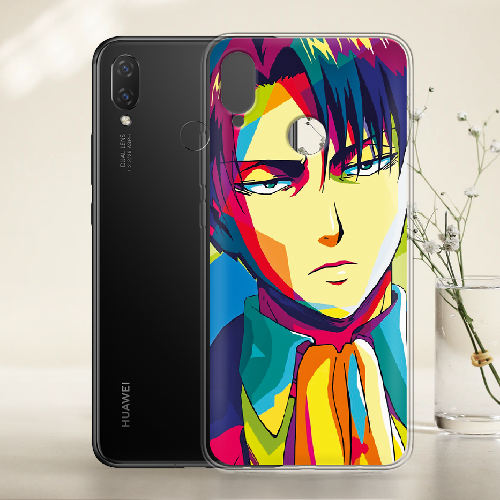 Чехол BoxFace Huawei P Smart Plus Attack on titan Levi Anime Pop