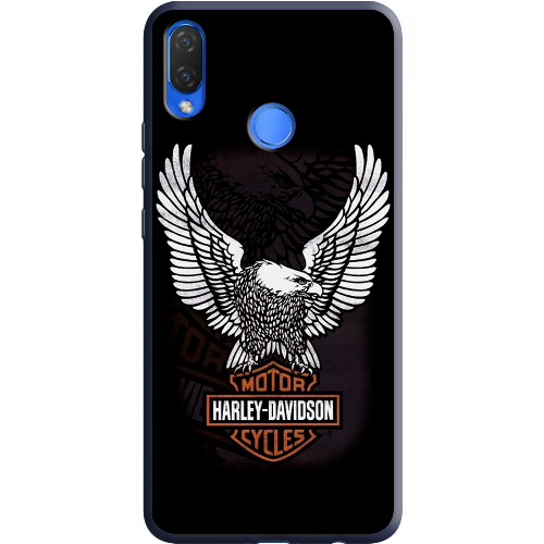 Чехол BoxFace Huawei P Smart Plus Harley Davidson and eagle