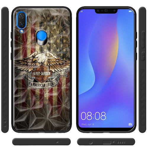 Чехол BoxFace Huawei P Smart Plus Harley Davidson An American Legend