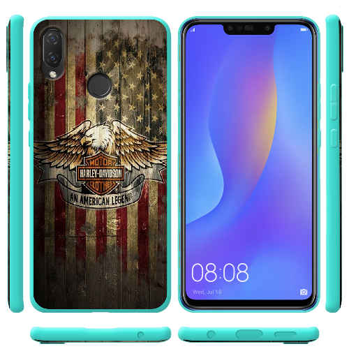 Чехол BoxFace Huawei P Smart Plus Harley Davidson An American Legend