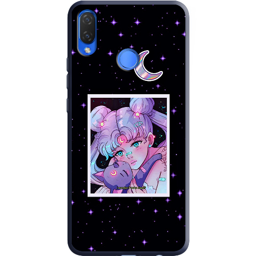 Чехол BoxFace Huawei P Smart Plus Sailor Moon night