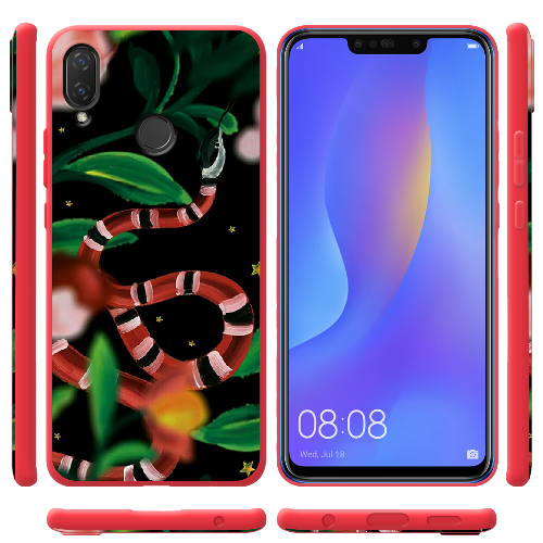 Чехол BoxFace Huawei P Smart Plus Red Snake