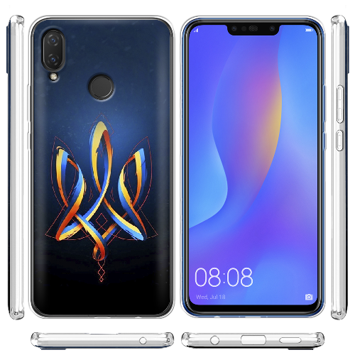 Чехол BoxFace Huawei P Smart Plus Ukrainian Emblem