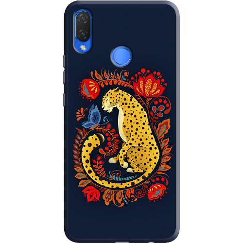 Чехол BoxFace Huawei P Smart Plus Petrykivka Leopard