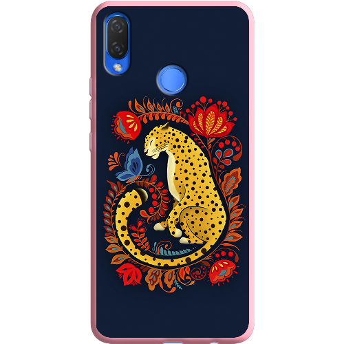 Чехол BoxFace Huawei P Smart Plus Petrykivka Leopard