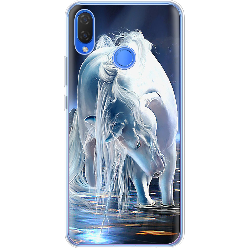 Чехол BoxFace Huawei P Smart Plus White Horse