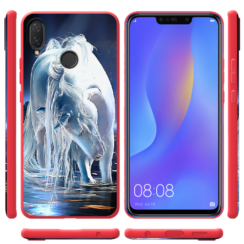 Чехол BoxFace Huawei P Smart Plus White Horse