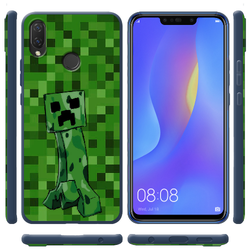 Чехол BoxFace Huawei P Smart Plus Minecraft Creeper