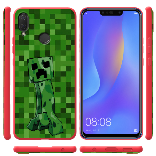 Чехол BoxFace Huawei P Smart Plus Minecraft Creeper