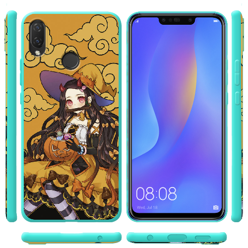 Чехол BoxFace Huawei P Smart Plus Kamado Nezuko Halloween