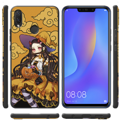 Чехол BoxFace Huawei P Smart Plus Kamado Nezuko Halloween