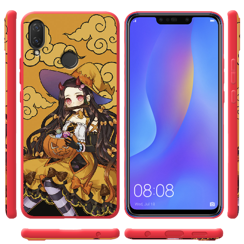 Чехол BoxFace Huawei P Smart Plus Kamado Nezuko Halloween