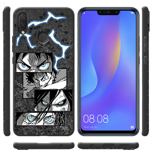 Чехол BoxFace Huawei P Smart Plus Eren Yeager Transformation