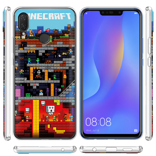 Чехол BoxFace Huawei P Smart Plus Minecraft Lode Runner