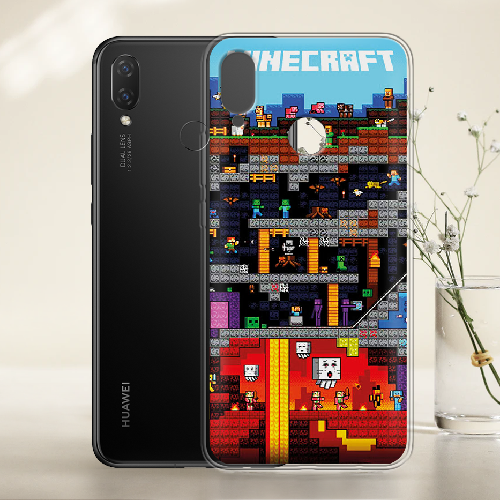 Чехол BoxFace Huawei P Smart Plus Minecraft Lode Runner