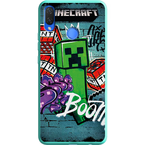 Чехол BoxFace Huawei P Smart Plus Minecraft Graffiti