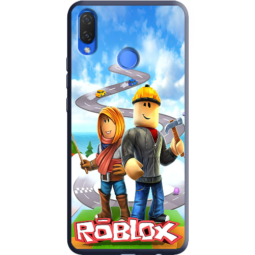 Чехол BoxFace Huawei P Smart Plus Roblox Білдерман