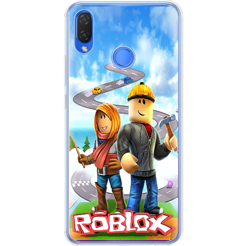 Чехол BoxFace Huawei P Smart Plus Roblox Білдерман