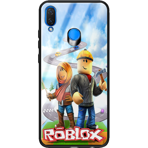 Чехол BoxFace Huawei P Smart Plus Roblox Білдерман