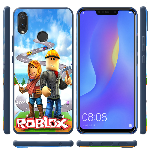 Чехол BoxFace Huawei P Smart Plus Roblox Білдерман