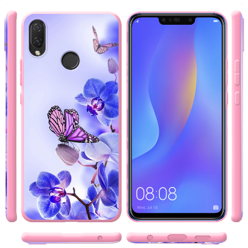 Чехол BoxFace Huawei P Smart Plus Orchids and Butterflies