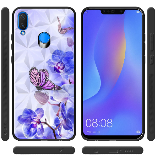 Чехол BoxFace Huawei P Smart Plus Orchids and Butterflies