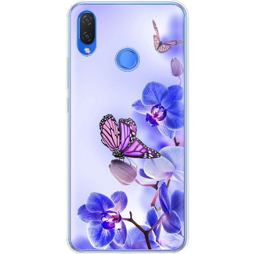 Чехол BoxFace Huawei P Smart Plus Orchids and Butterflies