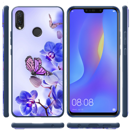 Чехол BoxFace Huawei P Smart Plus Orchids and Butterflies