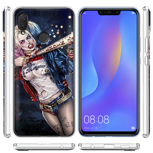 Чехол BoxFace Huawei P Smart Plus Harley Quinn