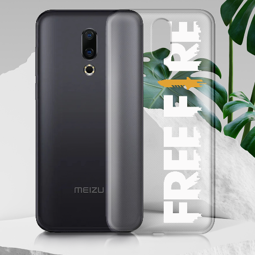 Чехол BoxFace Meizu 16 / 16X Белый Free Fire